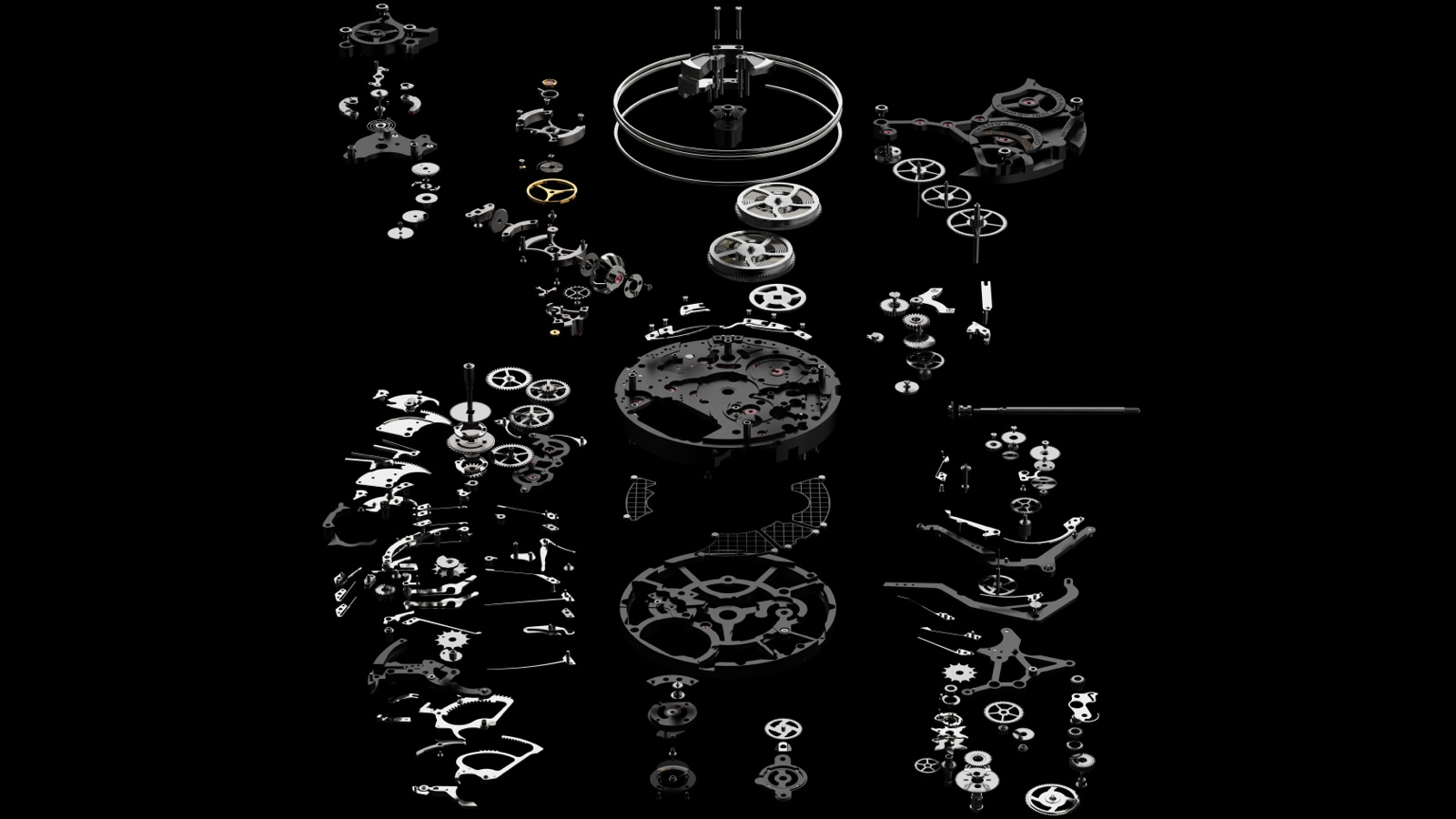 Panerai high complications movement components