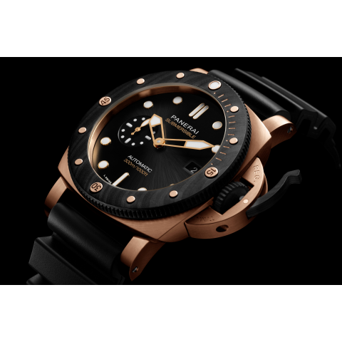 Panerai Submersible QuarantaQuattro Goldtech OroCarbo PAM 2070 44mm Automatic US Panerai Official Website