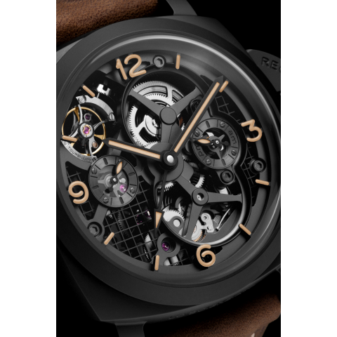 Panerai LO SCIENZIATO Luminor 1950 Tourbillon GMT Ceramica 48mm PAM 528 48mm Manual Wind US Panerai Official Website