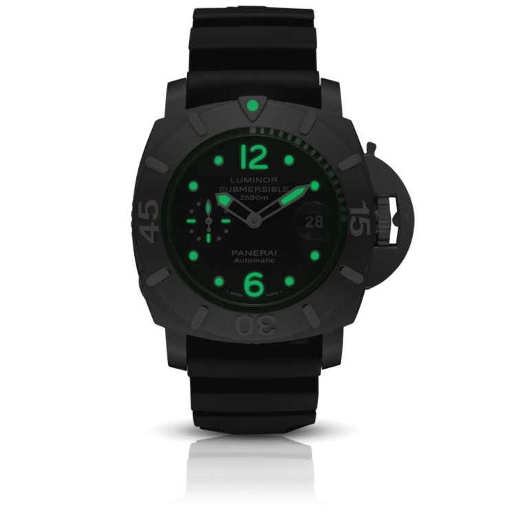 Panerai Luminor Submersible 2500m 47mm PAM 285 47mm Automatic US Panerai Official Website