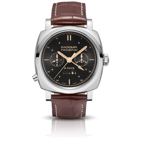 Panerai Radiomir 1940 Chrono Monopulsante 8 Days GMT Oro Rosso